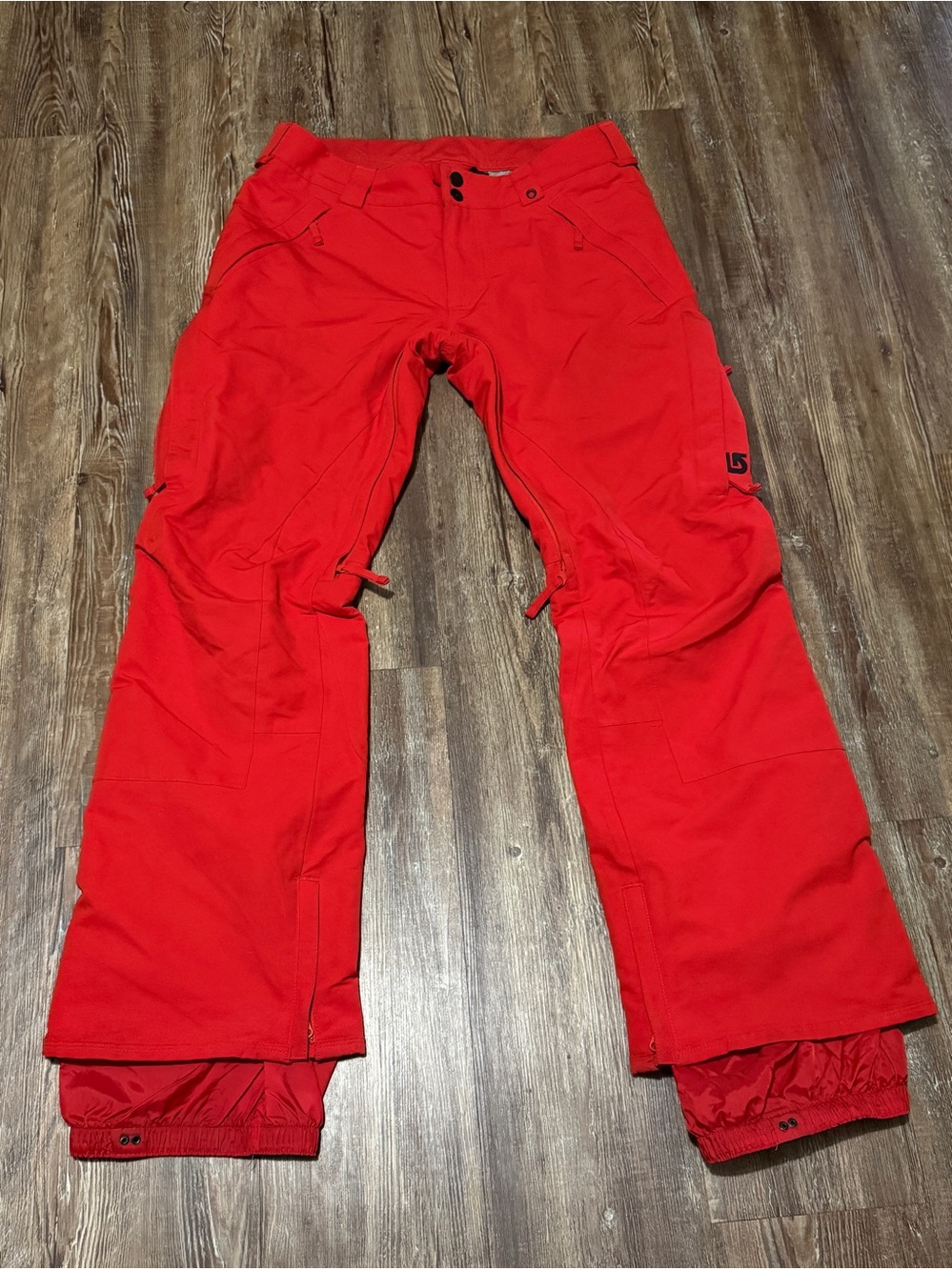 Burton Dryride Snow Pants Women's Medium Outdoor Activewear Winter in Red